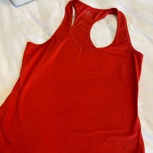 Athleta Red Workout Top